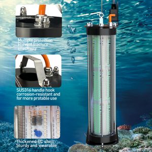 LED Underwater Fishing Light 1000W - email：order@newsunshine.net