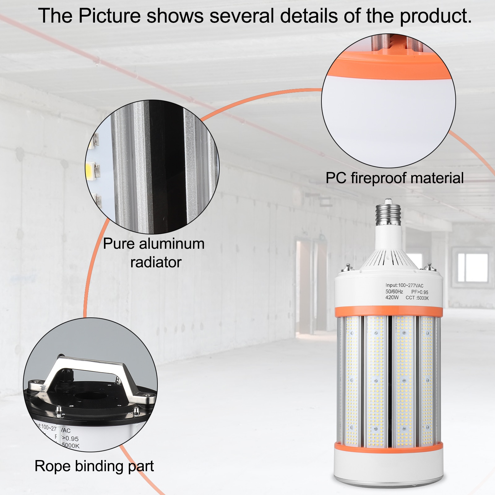 420W LED Working light
