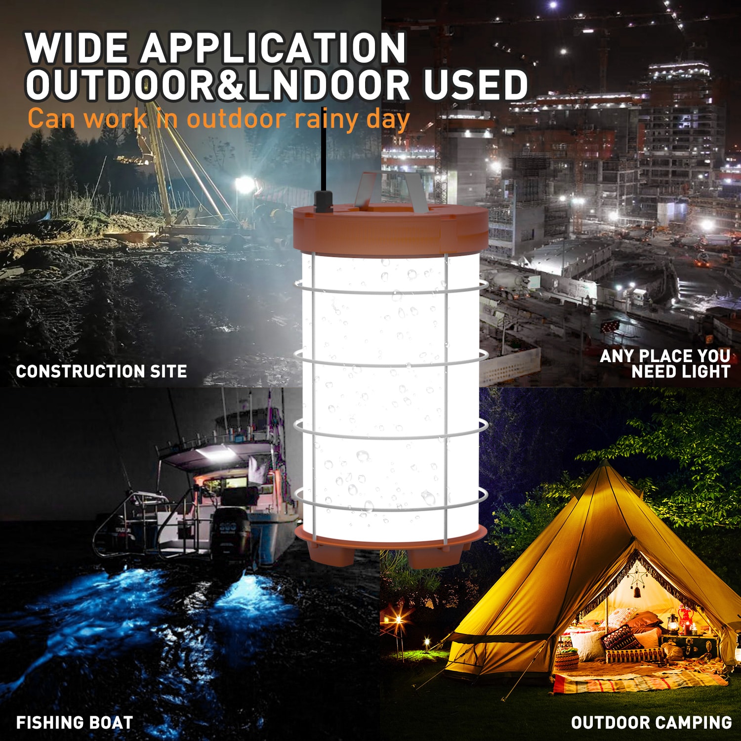 200W LED Working light