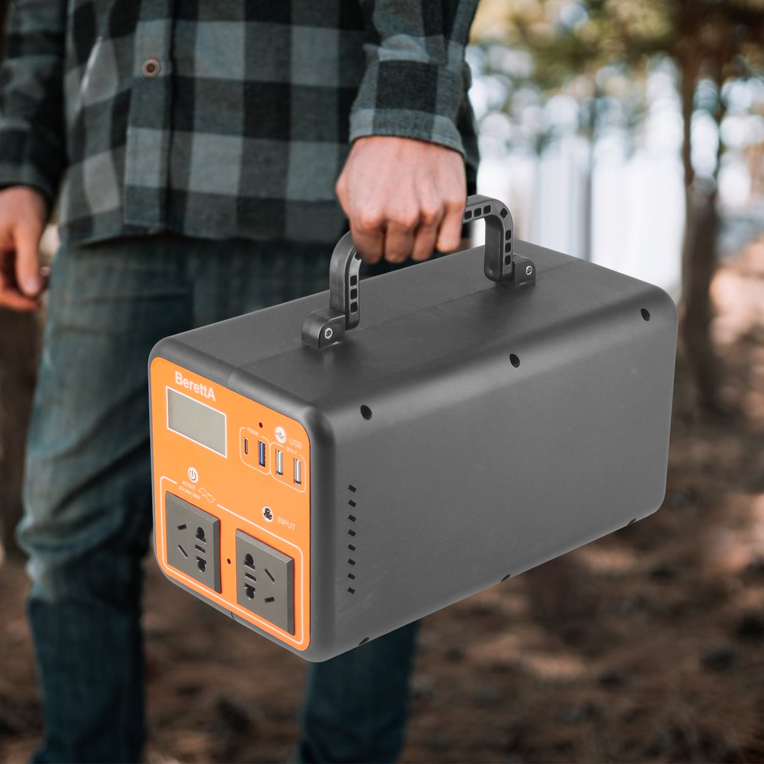 NS-ESP-500-01 Solar 500W Portable Power Supply