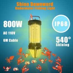 green underwater fishing lights 800W