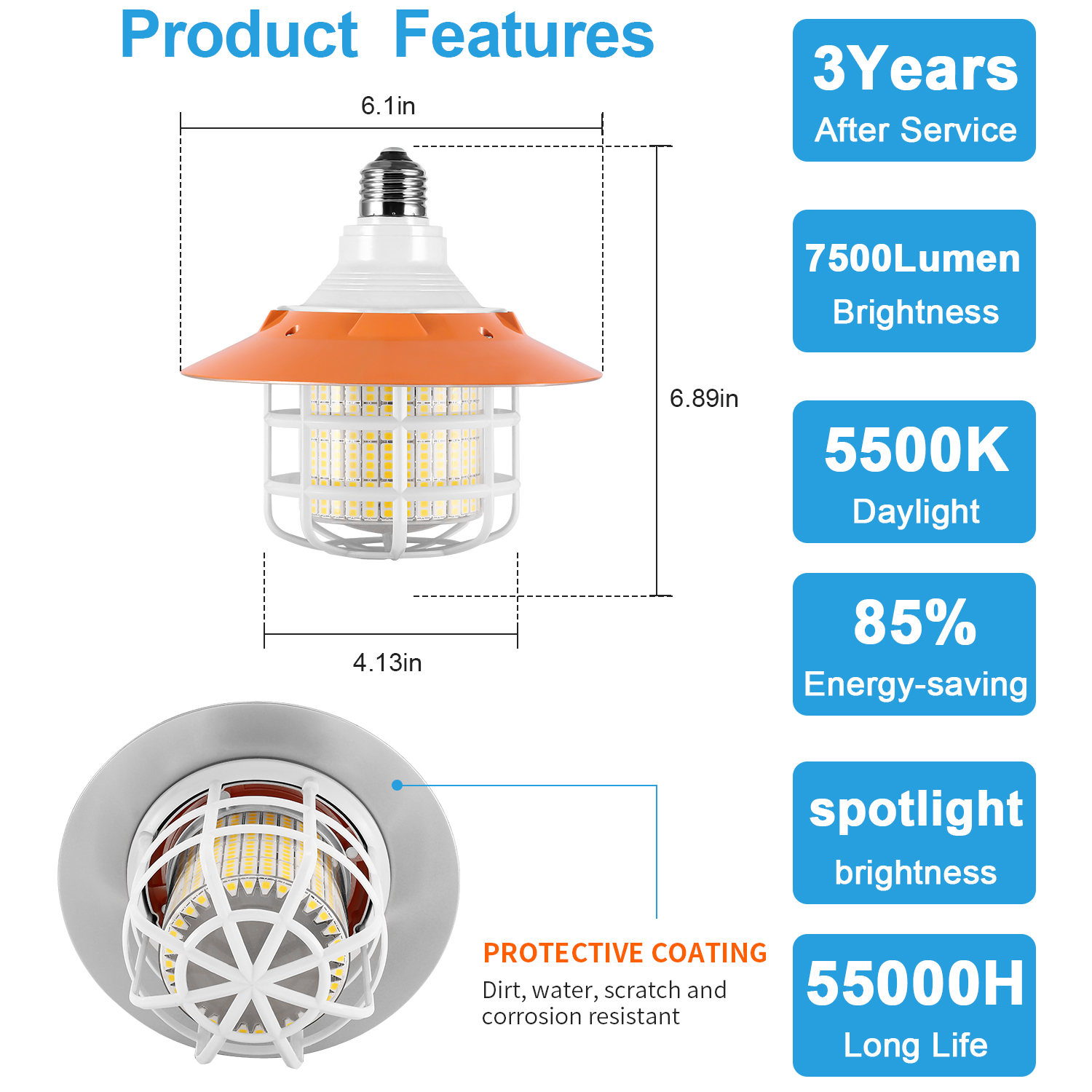 30W Explosion-Proof Camping Light
